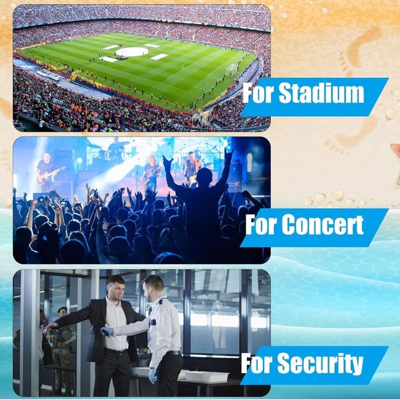 Transparent Clear Crossbody Satchel Handbag - Stadium Events - Size LG -NWT - Picture 5 of 8